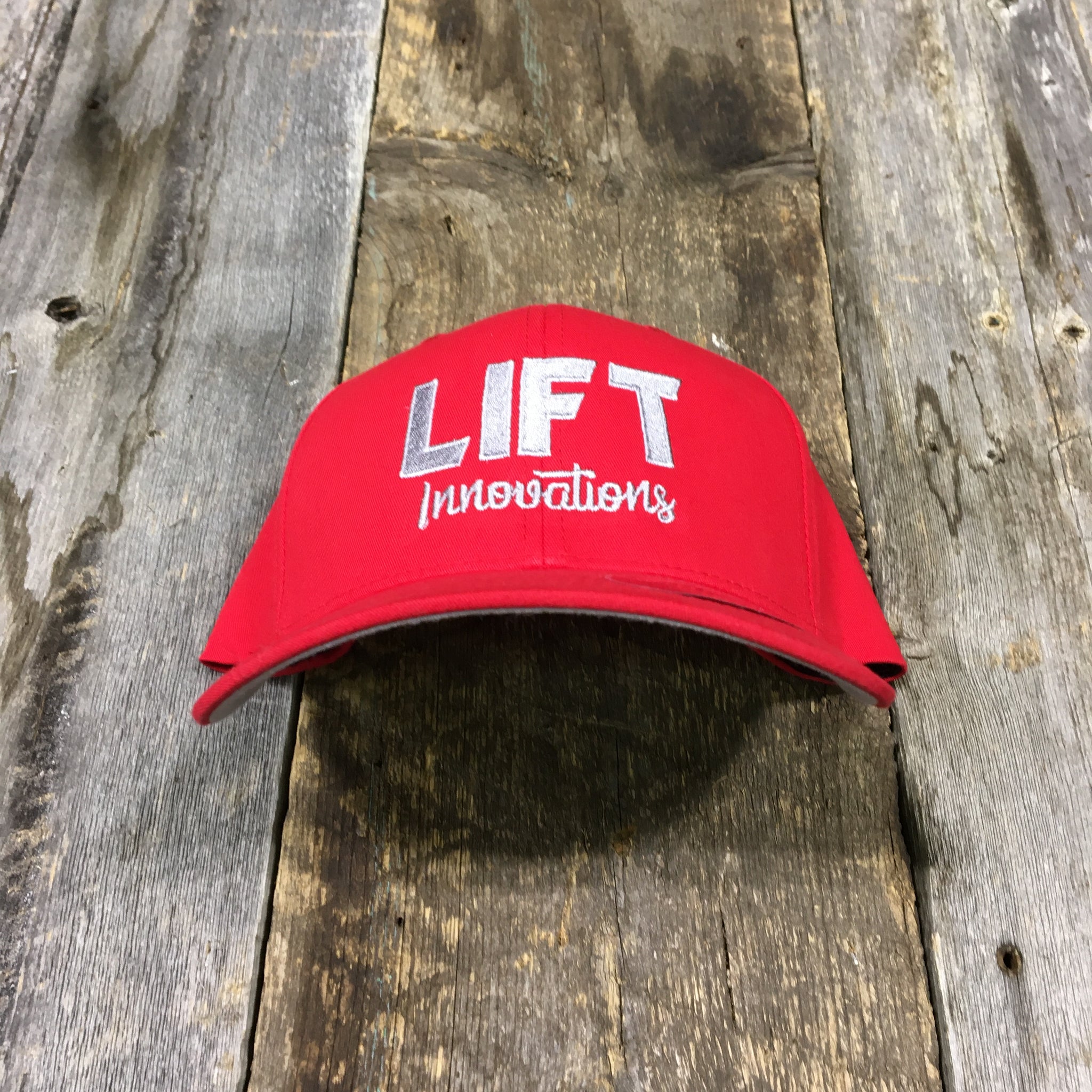 LIFT Innovations Curved-brim Flex-fit hat for Lift - May 2024 Innovations PRE-ORDER